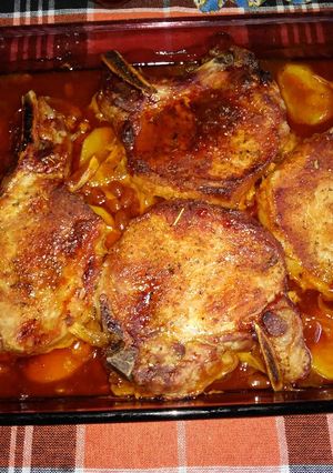 A picture of Pork Chop Casserole.