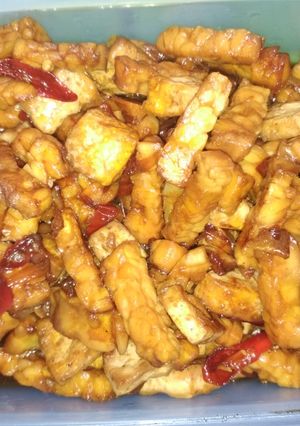 Foto resep Tempe Tahu Kecap Pedes