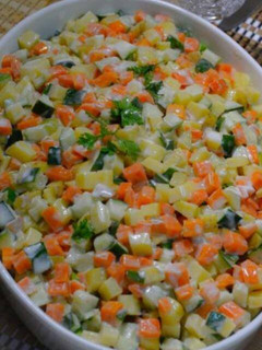 A picture of Vegetable Salad.