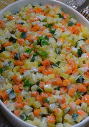 A picture of Vegetable Salad.