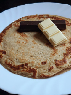 Una foto de Tortitas de plátano