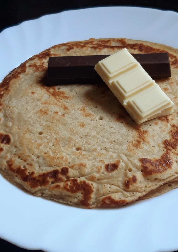 Una foto de Tortitas de plátano