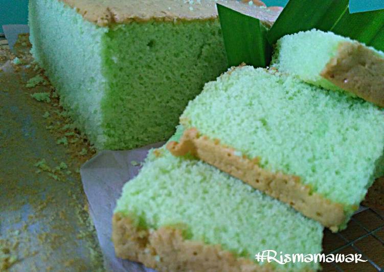 Bagaimana meracik Pandan Sponge cake // no BP &amp; SP // IRIT TELUR yang Bikin Ngiler