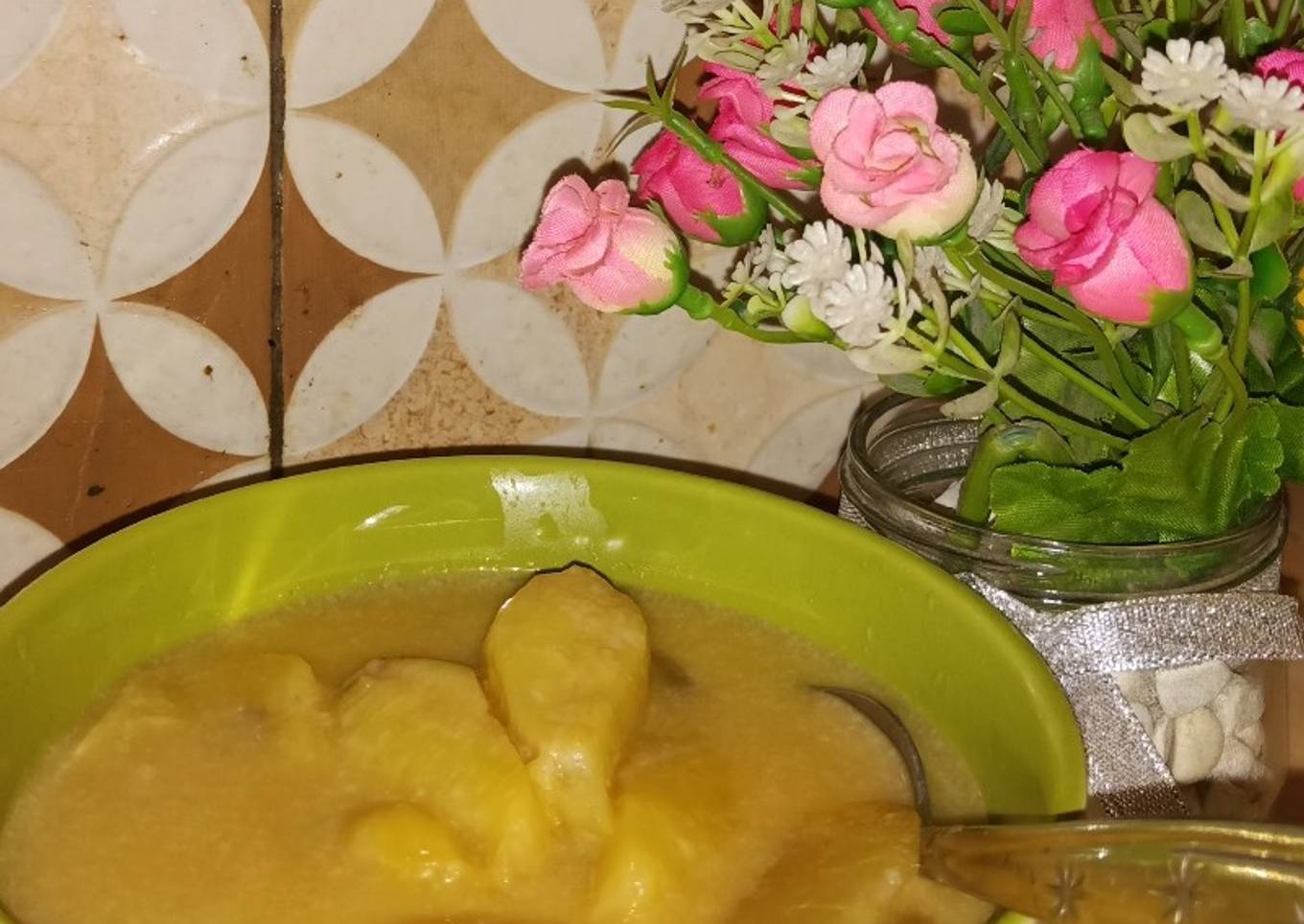 Kolak pisang kolang kaling