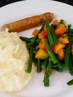 A picture of Mashed potatoes.