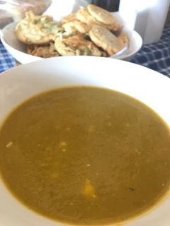 Una foto de Sopa de calabaza