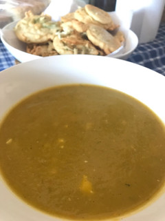 Una foto de Sopa de calabaza