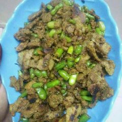 Bajra Roti with Mongri A picture of Bajra Roti with Mongri.