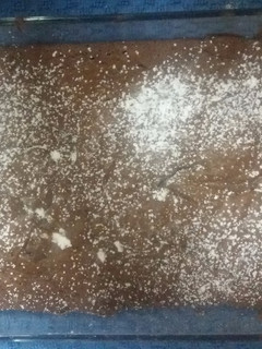 Una foto de Brownie de chocolate