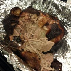 A picture of Smoked Pulled Pork Shoulder.