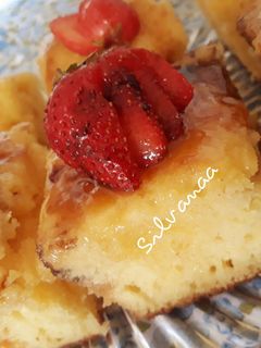 عکسی از دستور کیک خیس کارامل (رسپی سیلوانا)