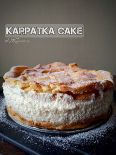 Foto resep Karpatka Cake (Cream Puff Cake)