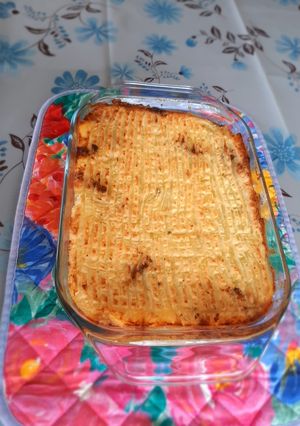 A picture of Shepherd's pie.