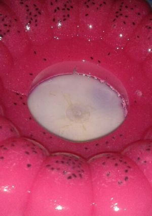 Foto resep Puding buah naga