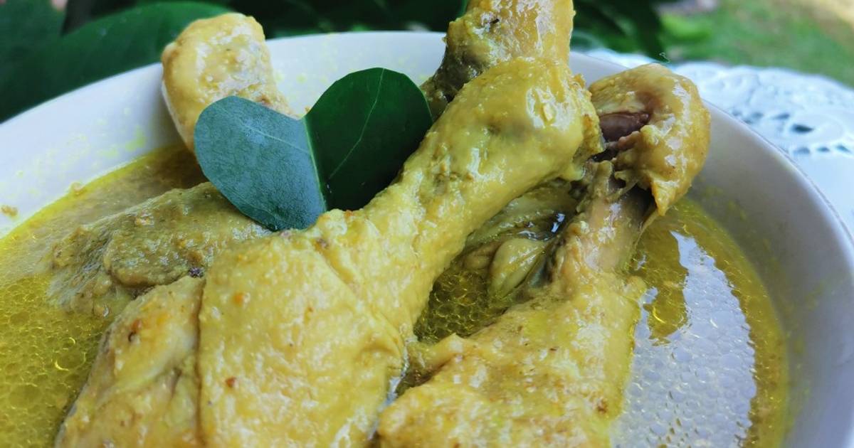 Resep Ayam Kuah Kuning Oleh Nissa Fawwaz Adilah Cookpad