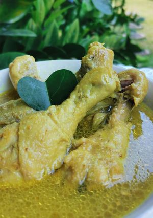Foto resep Ayam kuah kuning