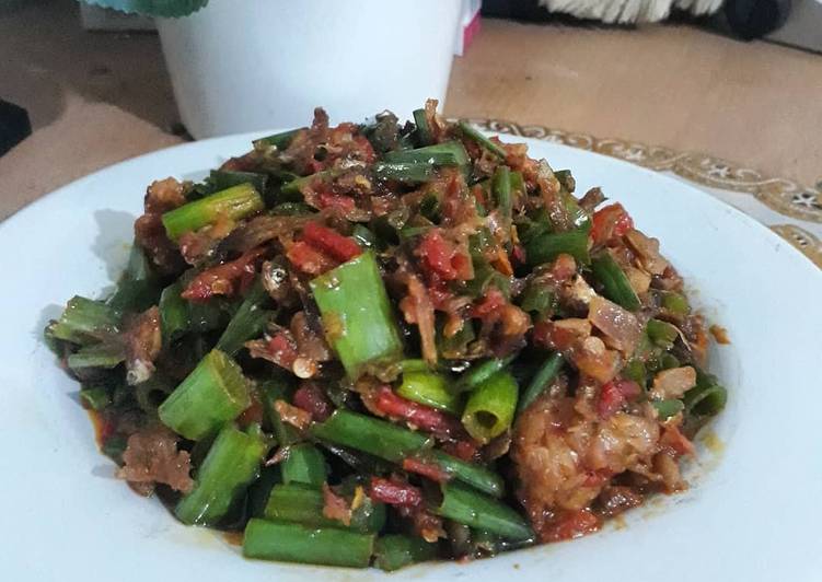 Bunga Bawang Sambal Teri