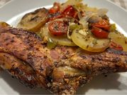 Una foto de paletilla de cabrito