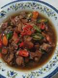 Ikan telang asam manis