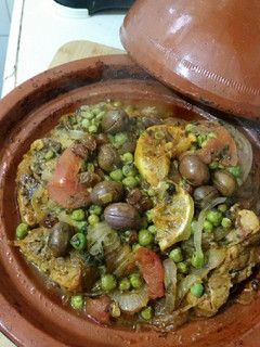 صورة لوصفة طاجين الديك الرومي