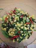 Oseng caesim + jagung manis