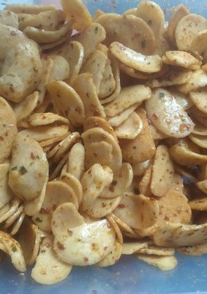 Foto resep Seblak kering krupuk bawang Finna