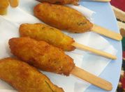 Gambar sate lilit ayam anak