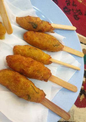 Foto resep Sate lilit kentang ayam bocah 2Y