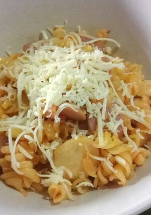Foto resep Fusilli Saus Tomat