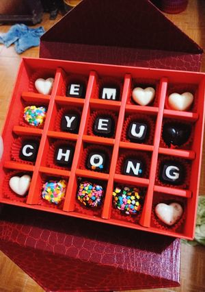Hình của món Socola valentine.