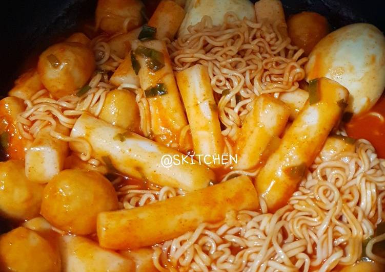 Resep Rabokki (Topokki Mie) | Resep Bumbu Rabokki (Topokki Mie) Yang Enak dan Simpel