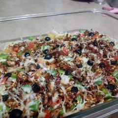 A picture of Pizza fries.