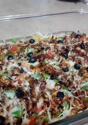 A picture of Pizza fries.