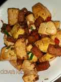 Tahu tumis ham maling (halal for me~perhaps not for you)