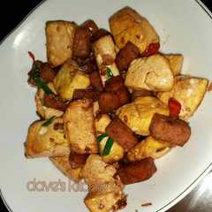 รูปของ Tahu tumis ham maling (halal for me~perhaps not for you)
