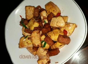 Foto resep Tahu tumis ham maling (halal for me~perhaps not for you)