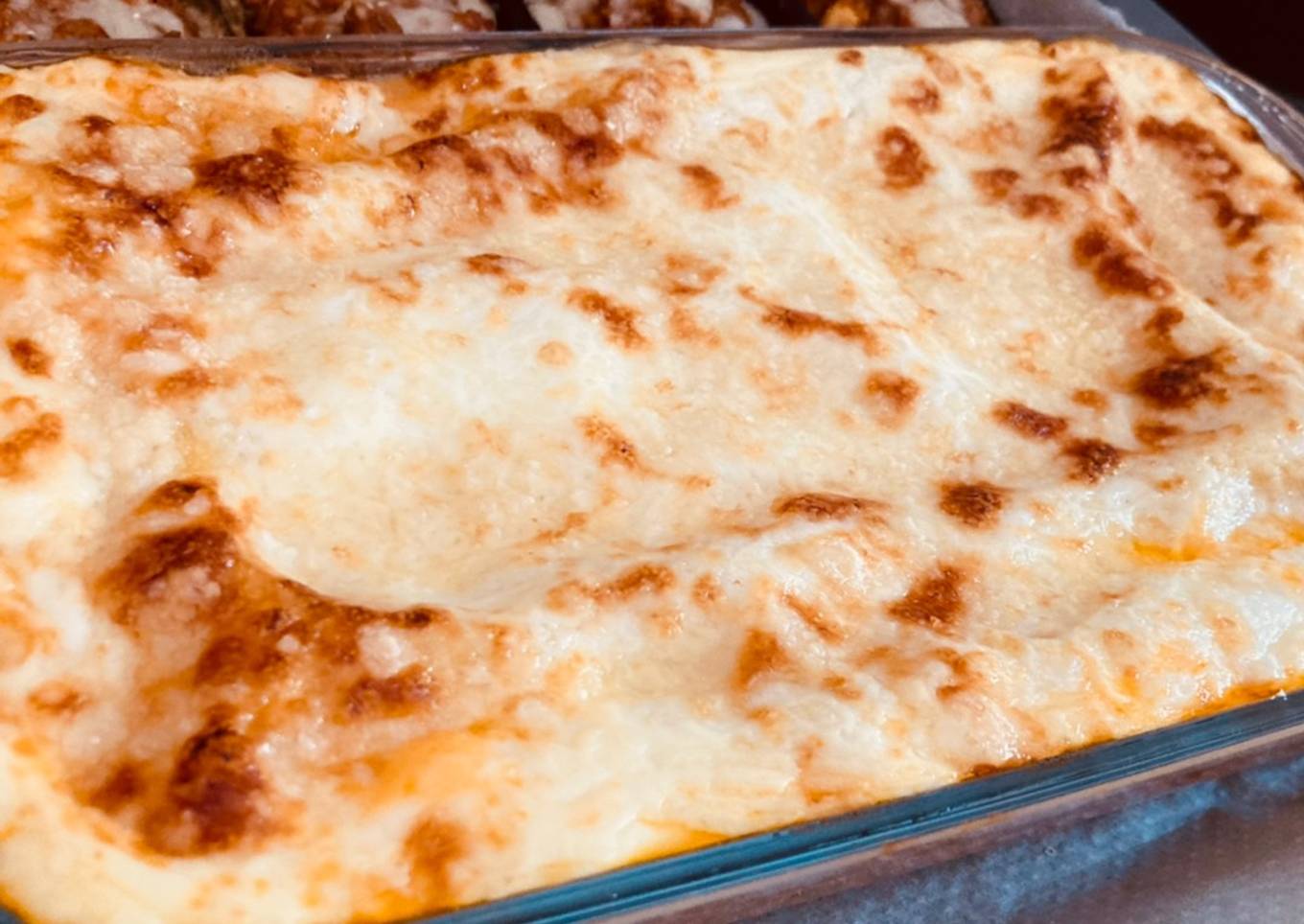 Lasaña de pollo