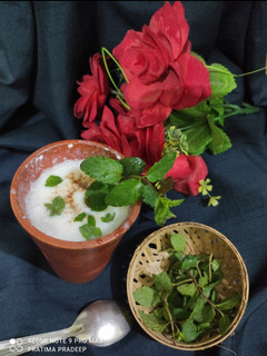 मिंटी छाछ (minty chaas recipe in Hindi) रेसिपी मुख्य फोटो