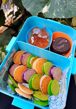 Foto resep Pancake Pelangi