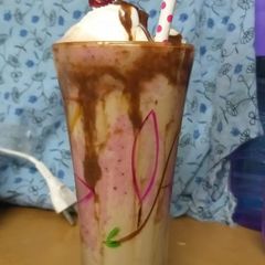 A picture of Strawberry coffee.