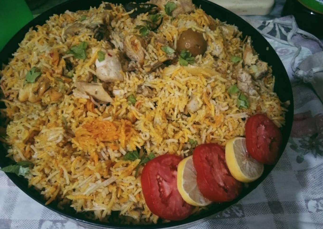 Chicken Achari biryani