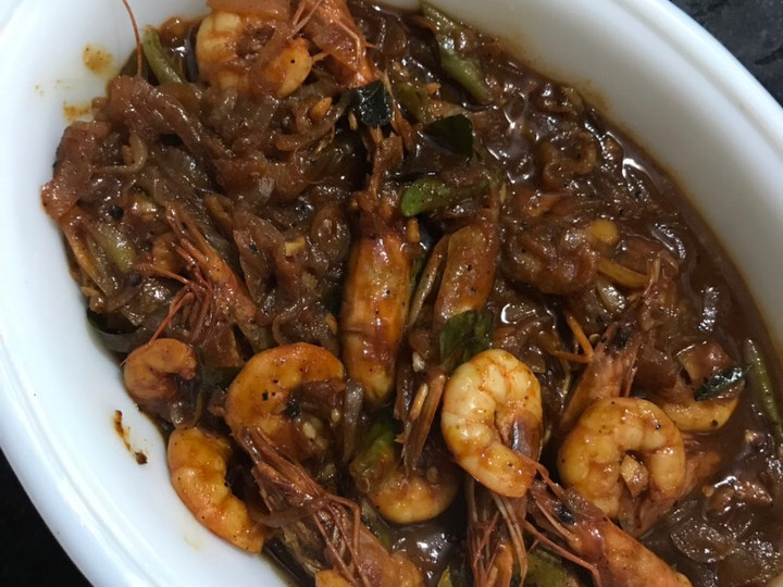  Resep memasak Gravy Chilli Prawns  sedap