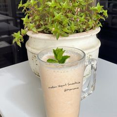 Melon Yogurt Smoothie A picture of Melon Yogurt Smoothie.
