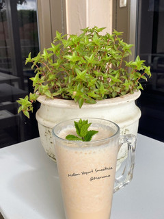 A picture of Melon Yogurt Smoothie.