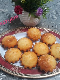 عکسی از دستور کیک یزدی بدون فر