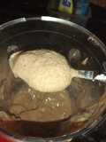 Helado de chocolate a base de banana