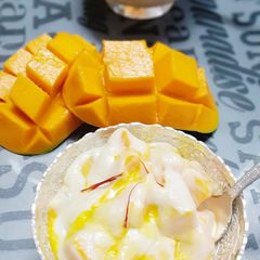 Mango cream A picture of Mango cream.