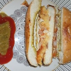 Anday wala burger (street) A picture of Anday wala burger (street).