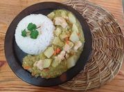 Una foto de arvejas guiso