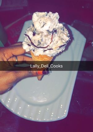 A picture of Oreo ice cream.